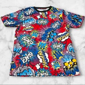 Oh Snap Short Sleeve Comic Novelty T-Shirt Size Small- A38